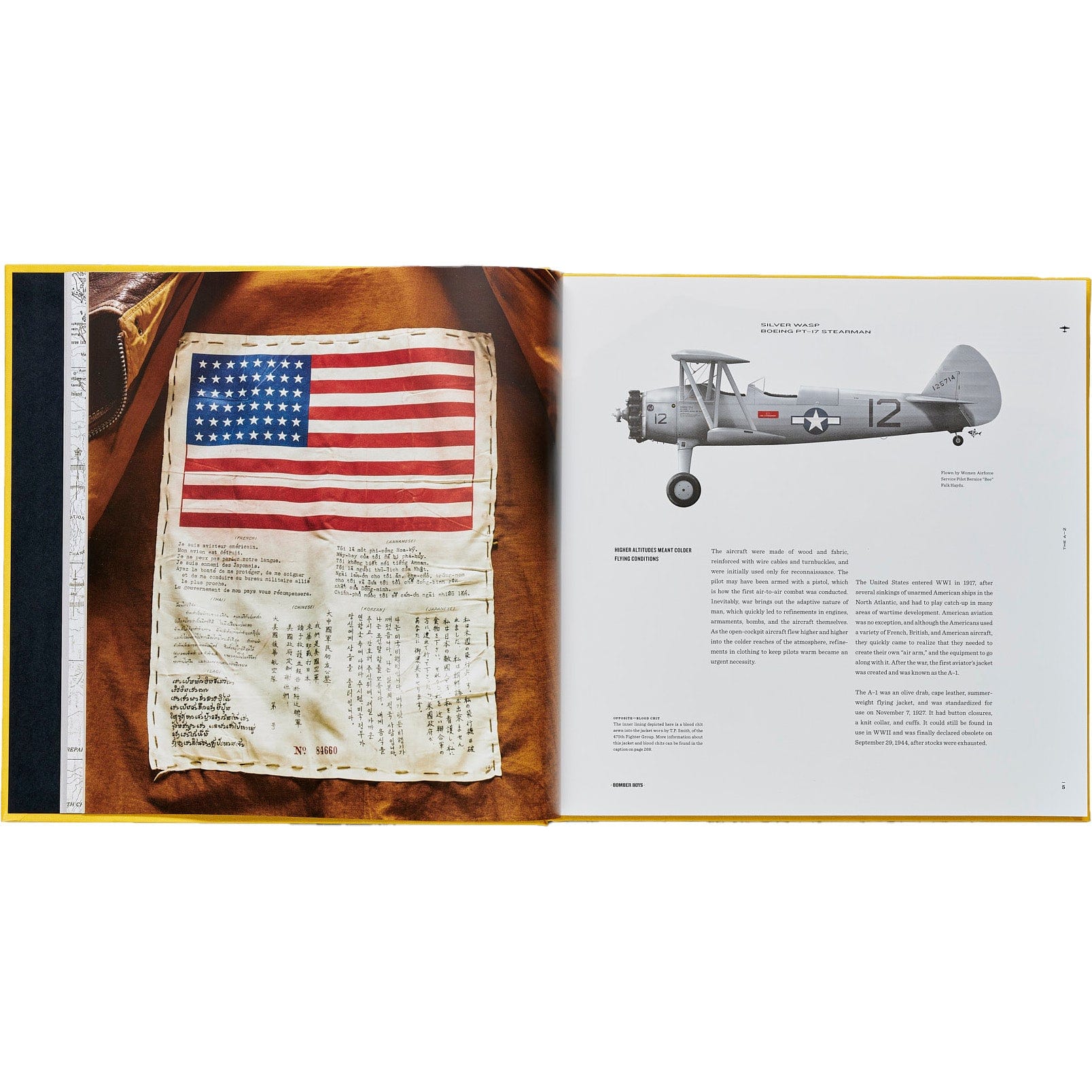 John Slempe Non-Training Books and DVDs Bomber Boys...WWII Flight Jacket Art Coffee Table Book
