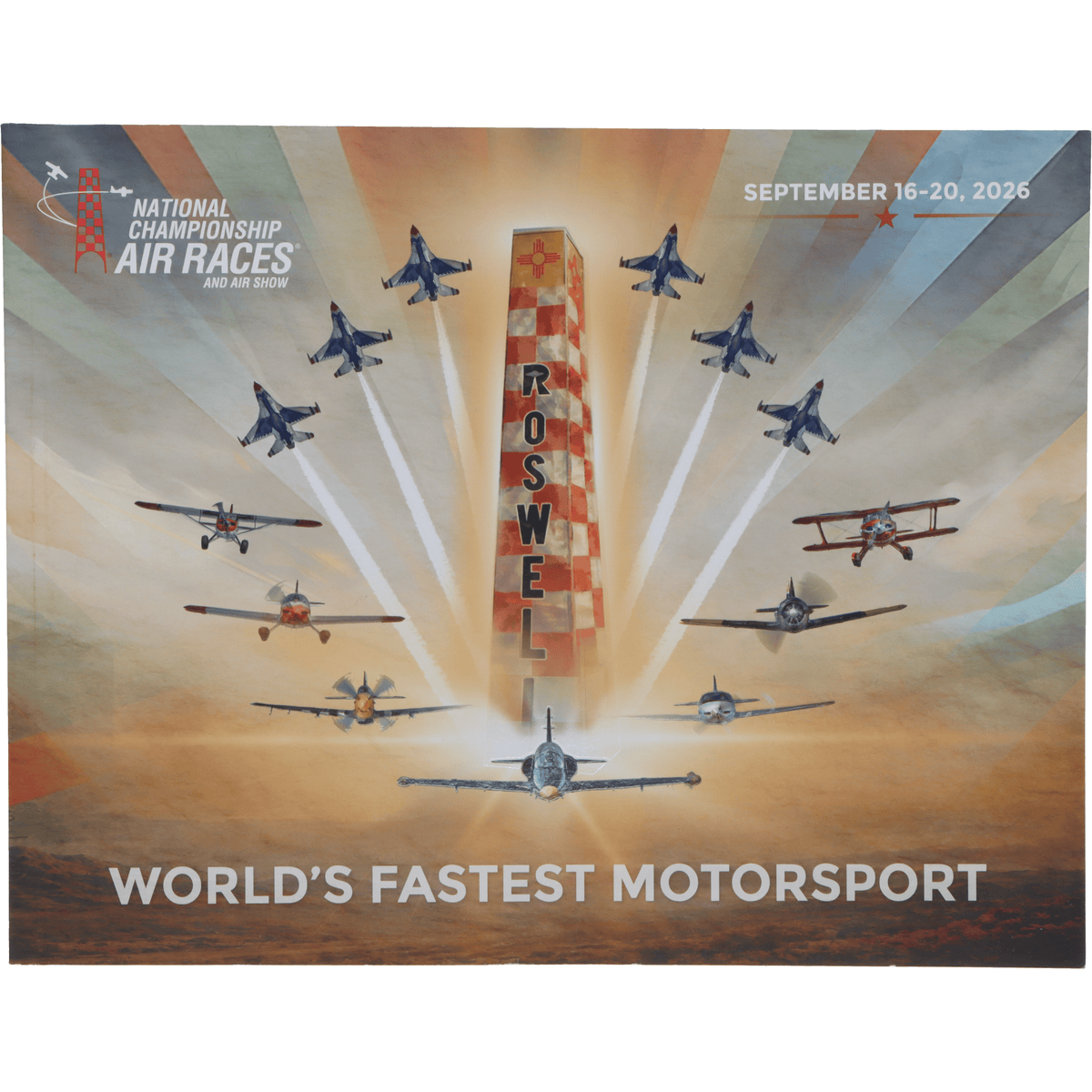 Roswell Air Races Non-Training Books and DVDs National Championship Air Races 2026 Official Program