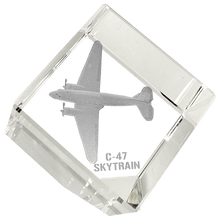 Etched Memory Office Etched Memory C-47 Skytrain 3D Diamond Cube
