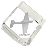 Etched Memory Office Etched Memory DHC-1 Chipmunk 3D Diamond Cube