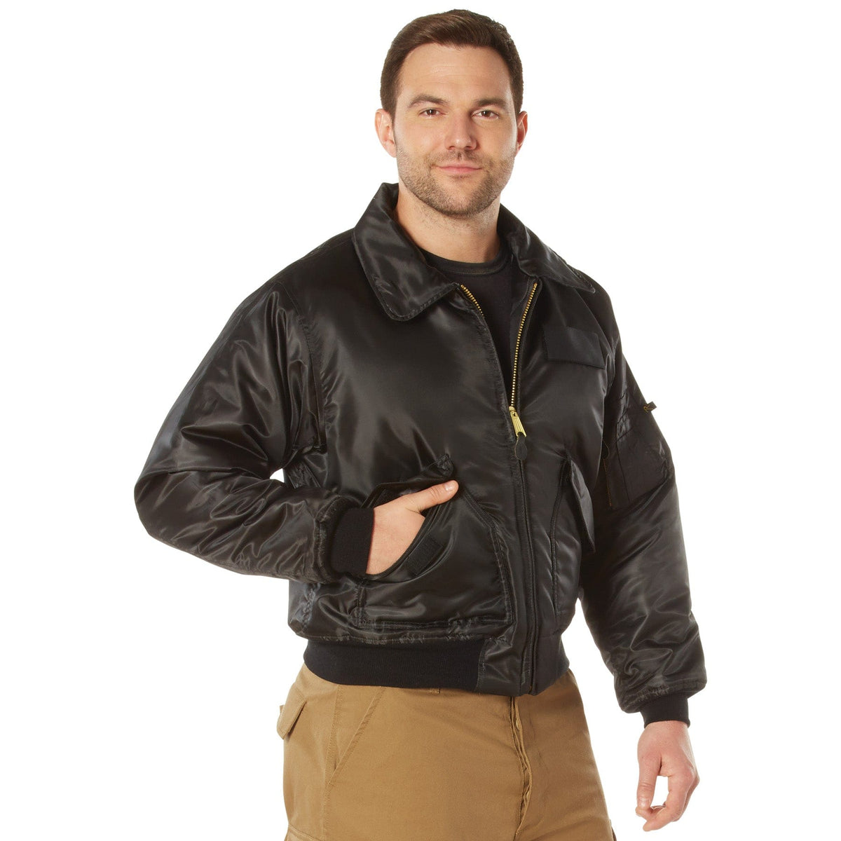 Rothco Outerwear CWU 45-P Nylon Military Flight Jacket