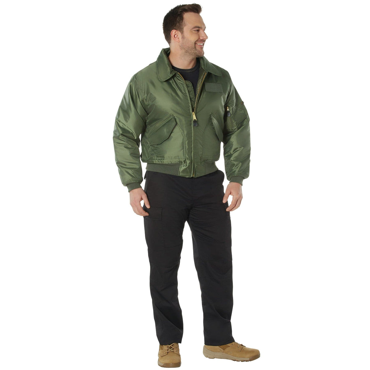 Rothco Outerwear CWU 45-P Nylon Military Flight Jacket