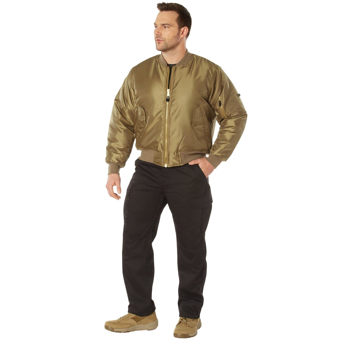 Rothco MA-1 Flight Jacket, Reversible Water-Repellent Bomber