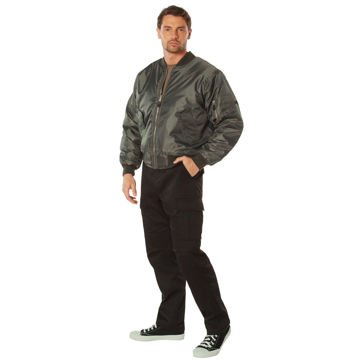 Rothco MA-1 Flight Jacket, Reversible Water-Repellent Bomber