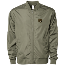 Aeroplane Apparel Company Outerwear S / Army ICAS Independent Trading Co. Unisex Lightweight Bomber Jacket