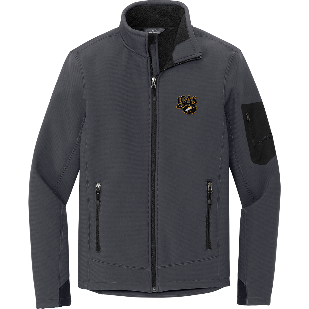 Aeroplane Apparel Company Outerwear S / Grey Steel ICAS Eddie Bauer® Rugged Ripstop Soft Shell Jacket