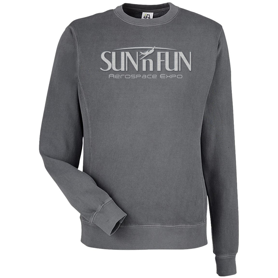 SUN 'n FUN Outerwear S / Lead SUN 'n FUN Pigment-Dyed Fleece Crewneck Sweatshirt
