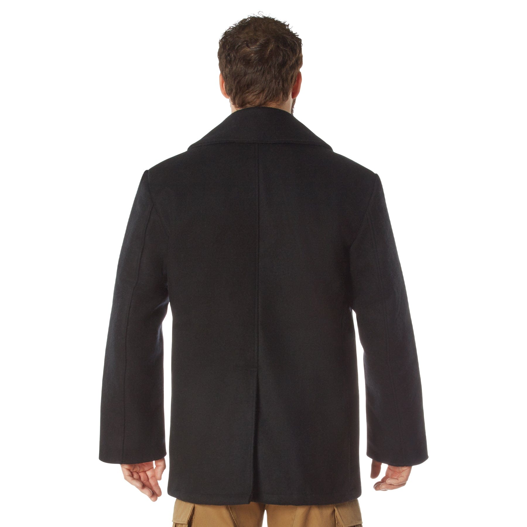 US Navy Pea Coat by Rothco - Heavy Wool Warmth for Pilots