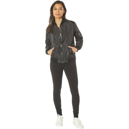 Rothco Outerwear Womens MA-1 Nylon Flight Jacket