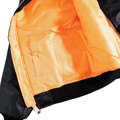 Rothco Outerwear Womens MA-1 Nylon Flight Jacket