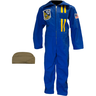 Blue Angels Kids Pilot Suit & Cap by Trooper Clothing