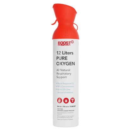 Boost Oxygen Oxygen Systems Boost Oxygen Rapid Response 12-Liter Canister (98% Pure Oxygen)