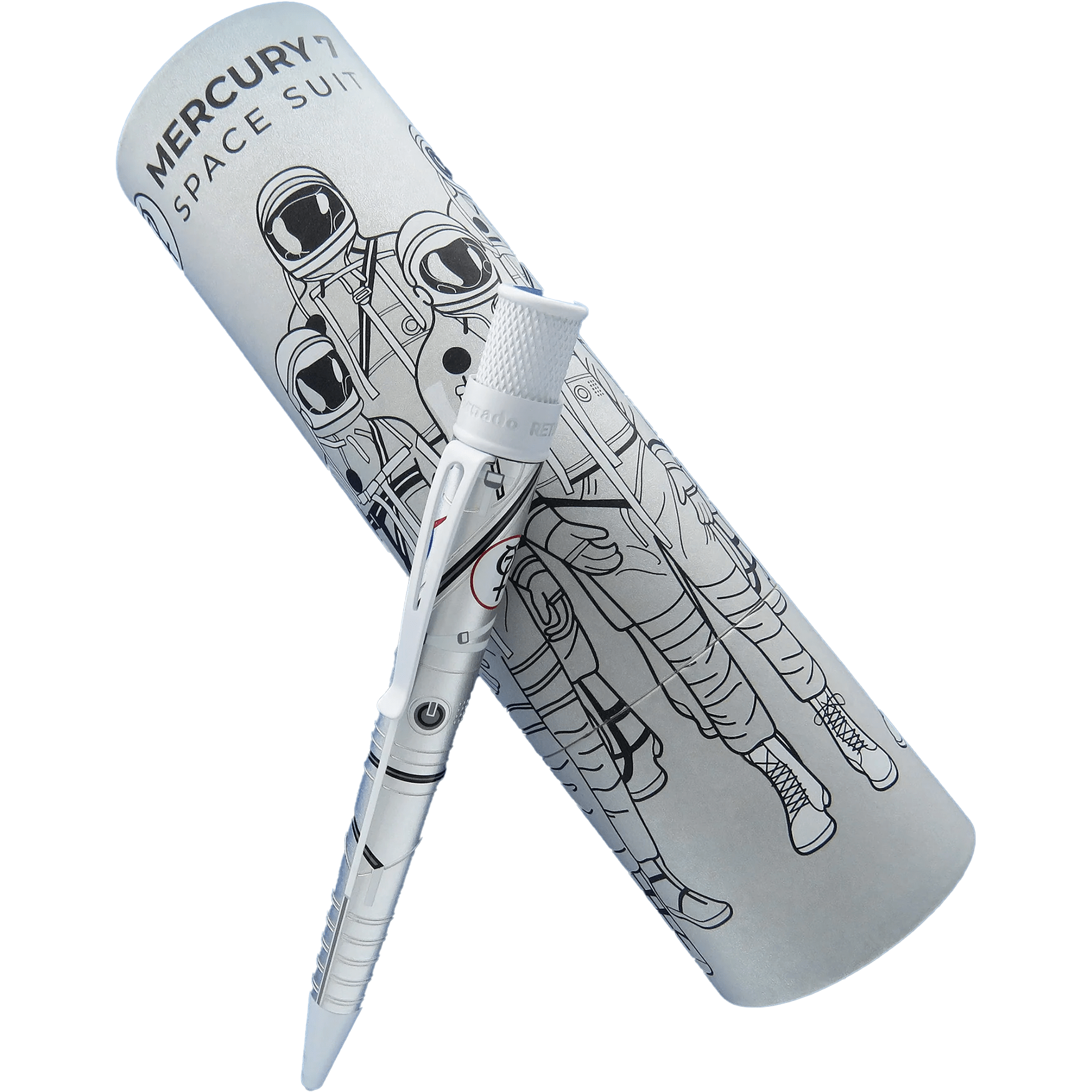 Retro51 Pens Retro51 Tornado Vintage Metalsmith - Mercury 7 Rollerball