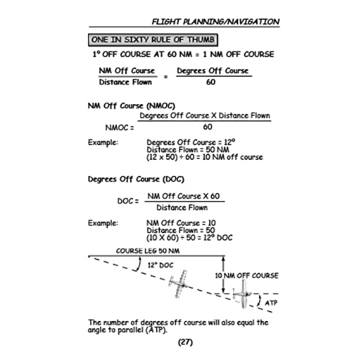 Flight Time Publishing Pilot's Rules of Thumb: Aviation Math, Handy Formulas & Quick Flying Tips by Art Parma