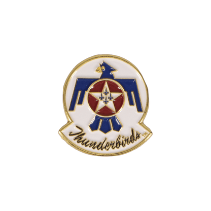 Aeroplane Apparel Company Pins Official U.S. Air Force Thunderbirds Logo Enamel Pin