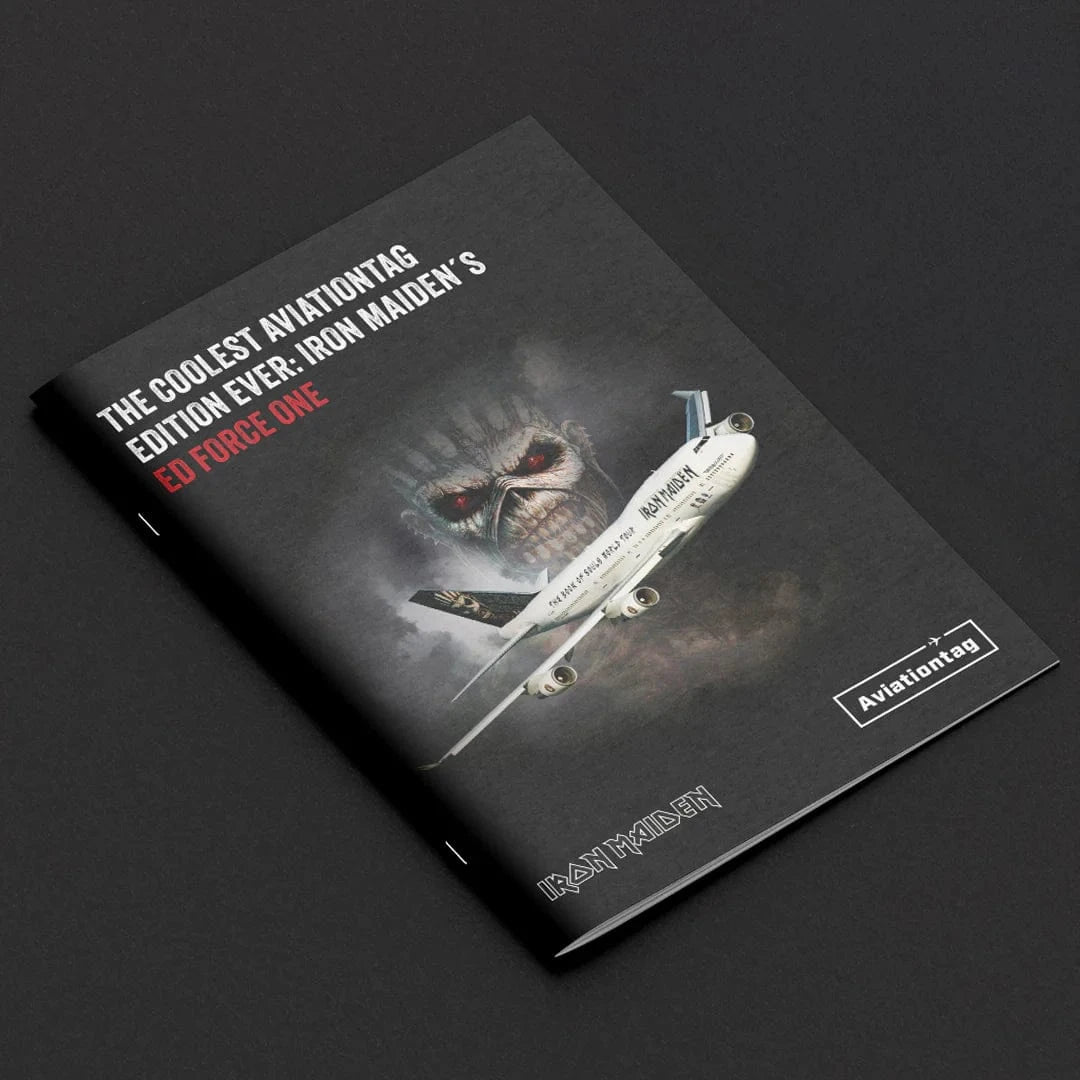 Aviationtag Iron Maiden Ed Force One Authentic Aircraft Skin