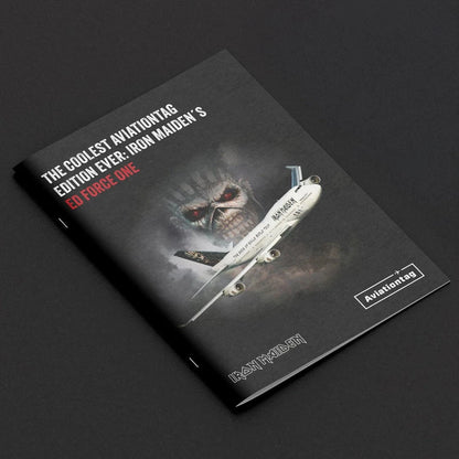 Aviationtag Pins Patches Lanyards Keychains Aviationtag x Iron Maiden Boeing 747 Ed Force One - TF-AAK Limited Edition Keychain