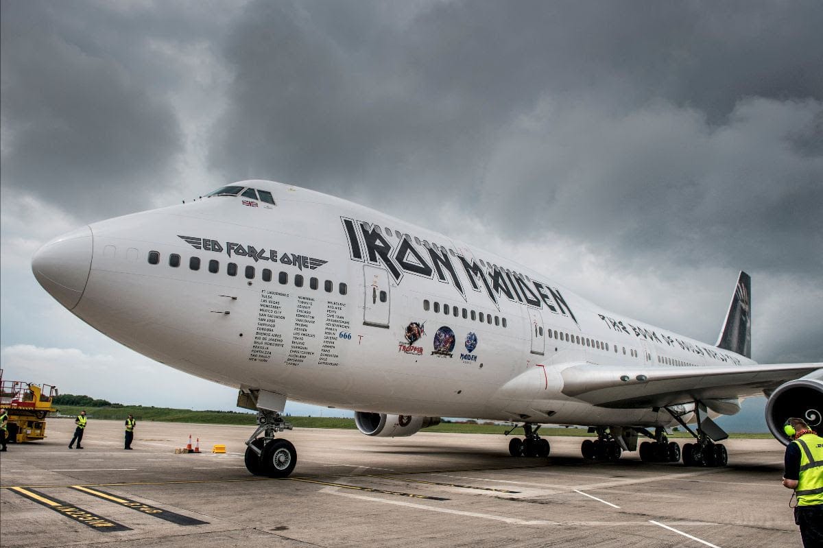 Aviationtag Pins Patches Lanyards Keychains Aviationtag x Iron Maiden Boeing 747 Ed Force One - TF-AAK Limited Edition Keychain