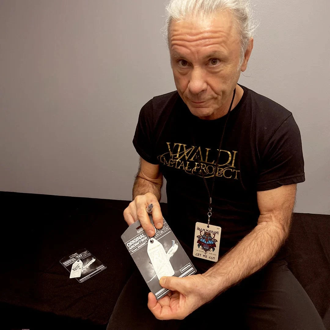 Aviationtag Pins Patches Lanyards Keychains Aviationtag x Iron Maiden Boeing 747 Ed Force One - TF-AAK Limited Edition Keychain