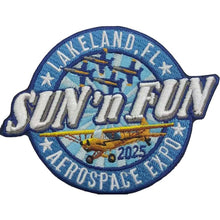 SUN 'n FUN Pins Patches Lanyards Keychains Blue Patch SUN 'n FUN 2025