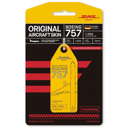 DHL Aviationtag B757 1106誕生日番号 pins-patches-lanyards-