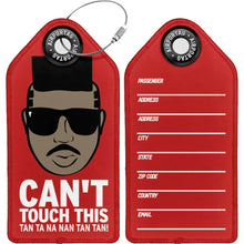Airporttag Pins Patches Lanyards Keychains MC Hammer Pop Culture “Can’t Touch This” Funny Luggage Tag