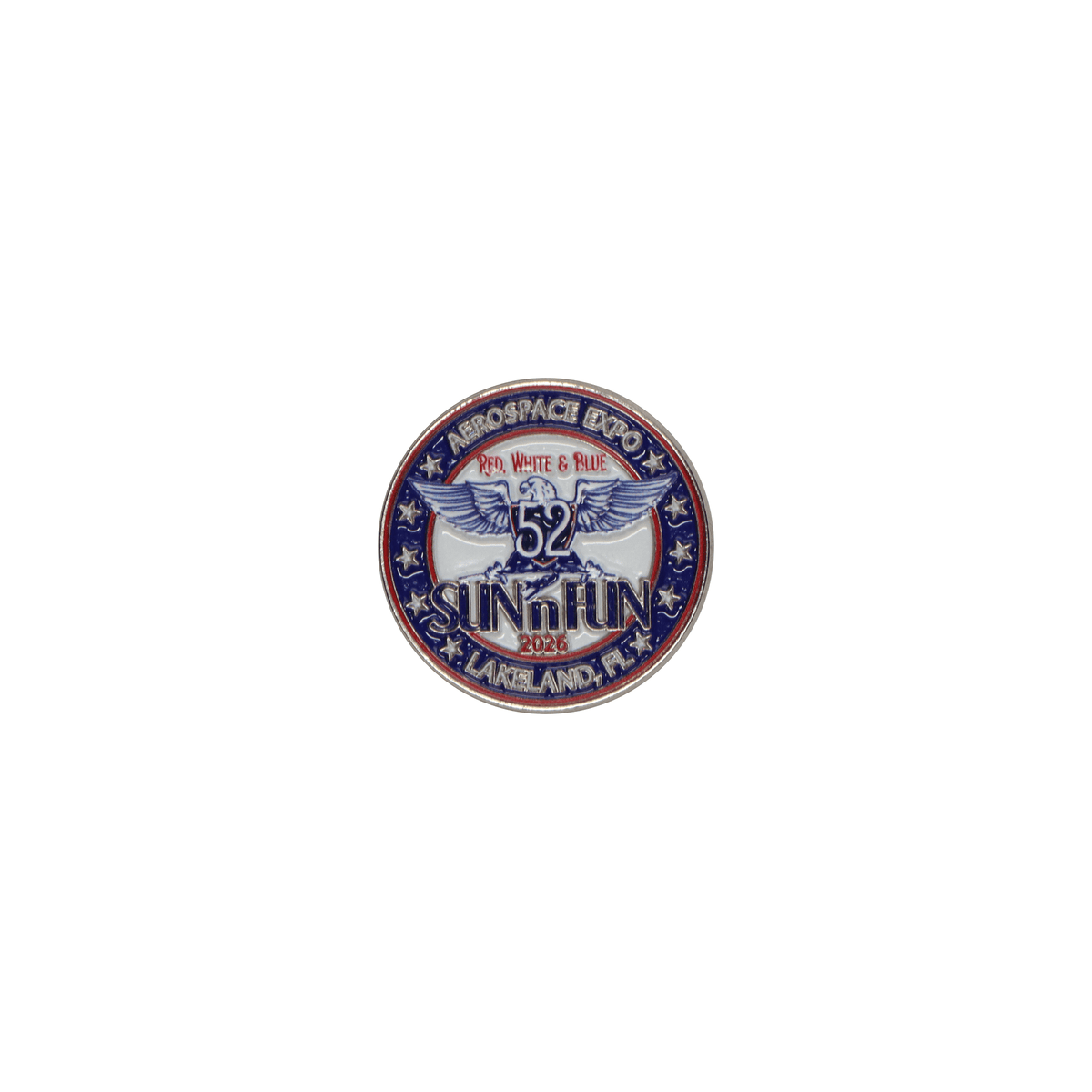 Official 2026 SUN 'n FUN Commemorative Lapel Pin | PilotMall