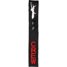 PilotMall.com Pins Patches Lanyards Keychains Pro Vertical Crew Bag Tag | Secure 2-Button Nylon Luggage Identifier for Pilots & Flight Attendants