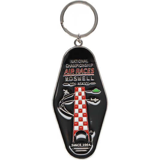 Roswell Air Races Pins Patches Lanyards Keychains Roswell Air Races Retro Motel Keychain