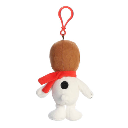 Snoopy Plush Flying Ace Snoopy Clip-On Plush 5" Keychain