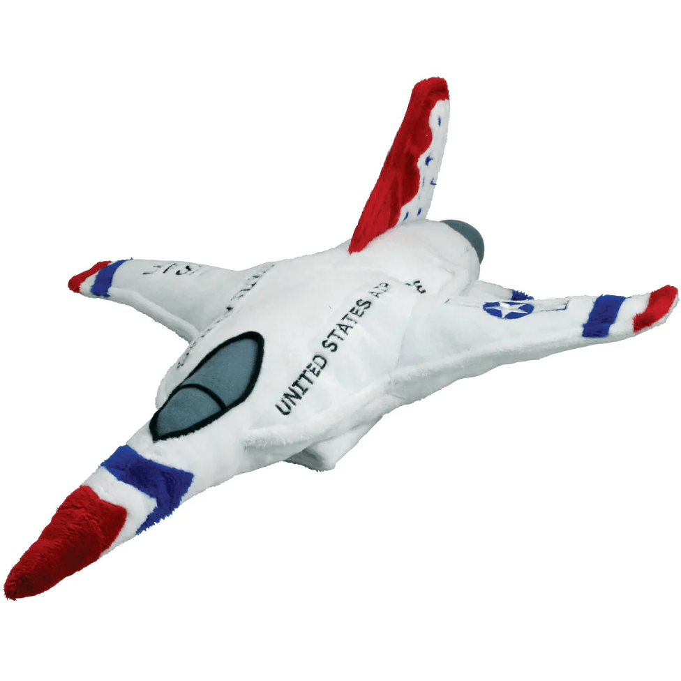 Wow Toyz Plush Wow Toyz F-16 Thunderbird Cuddle Zoo Jet