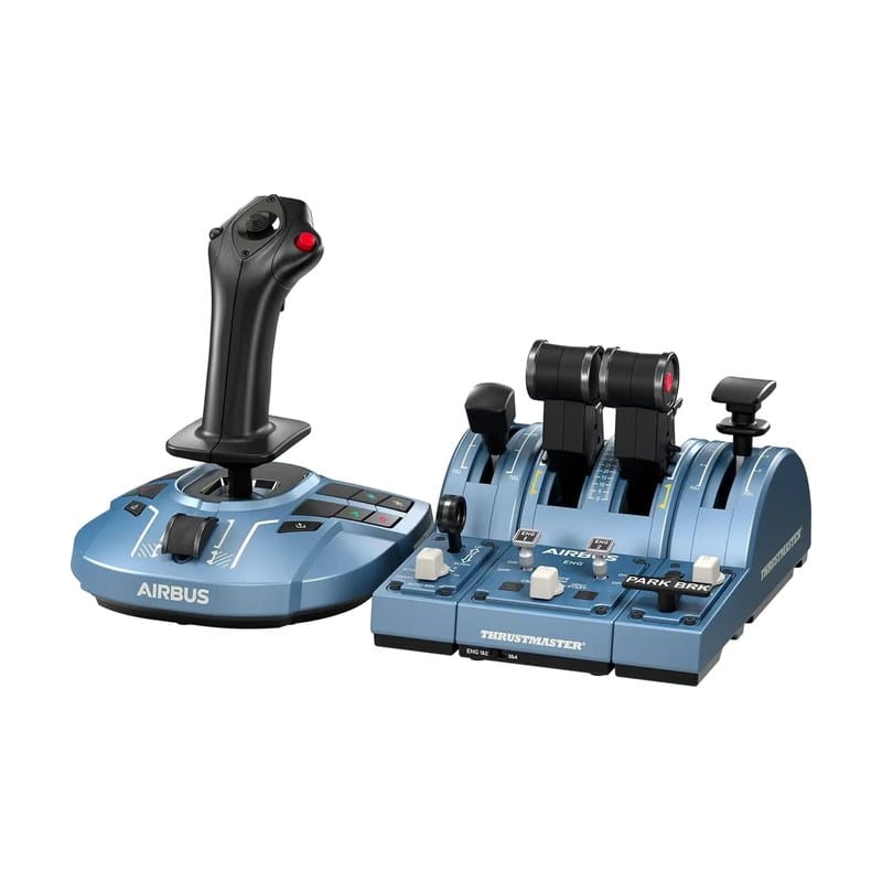 Thrustmaster TCA Captain Pack Airbus Edition flight sim controls
