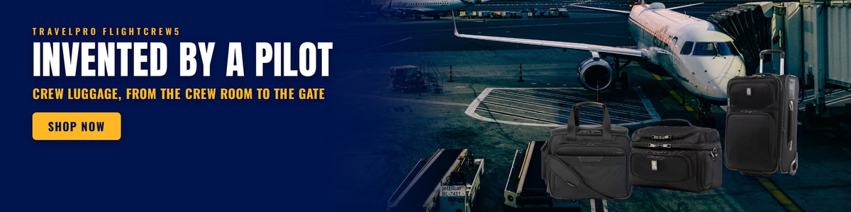 Invented by a pilot: Travelpro FlightCrew5 crew luggage. Shop now.