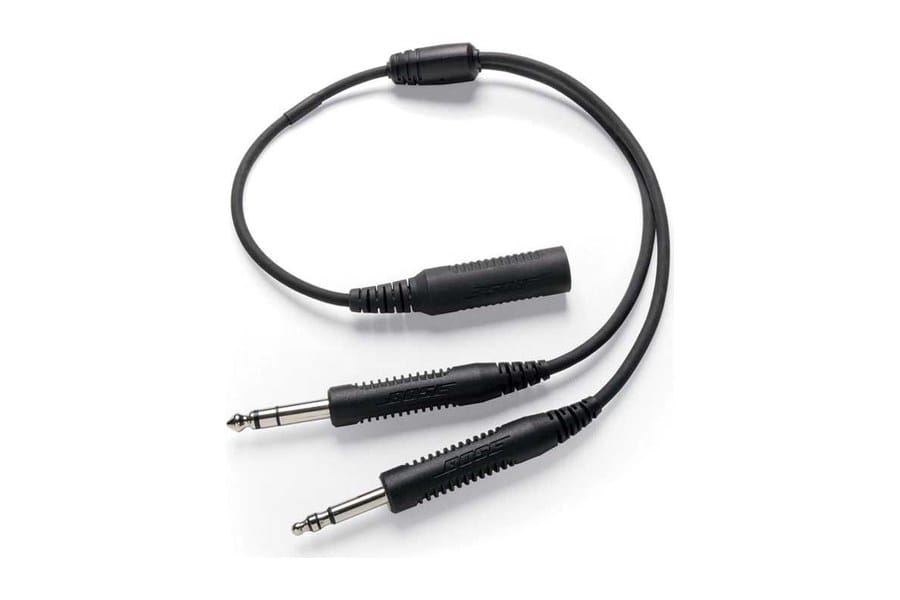 Headset adapter cable with dual GA plugs