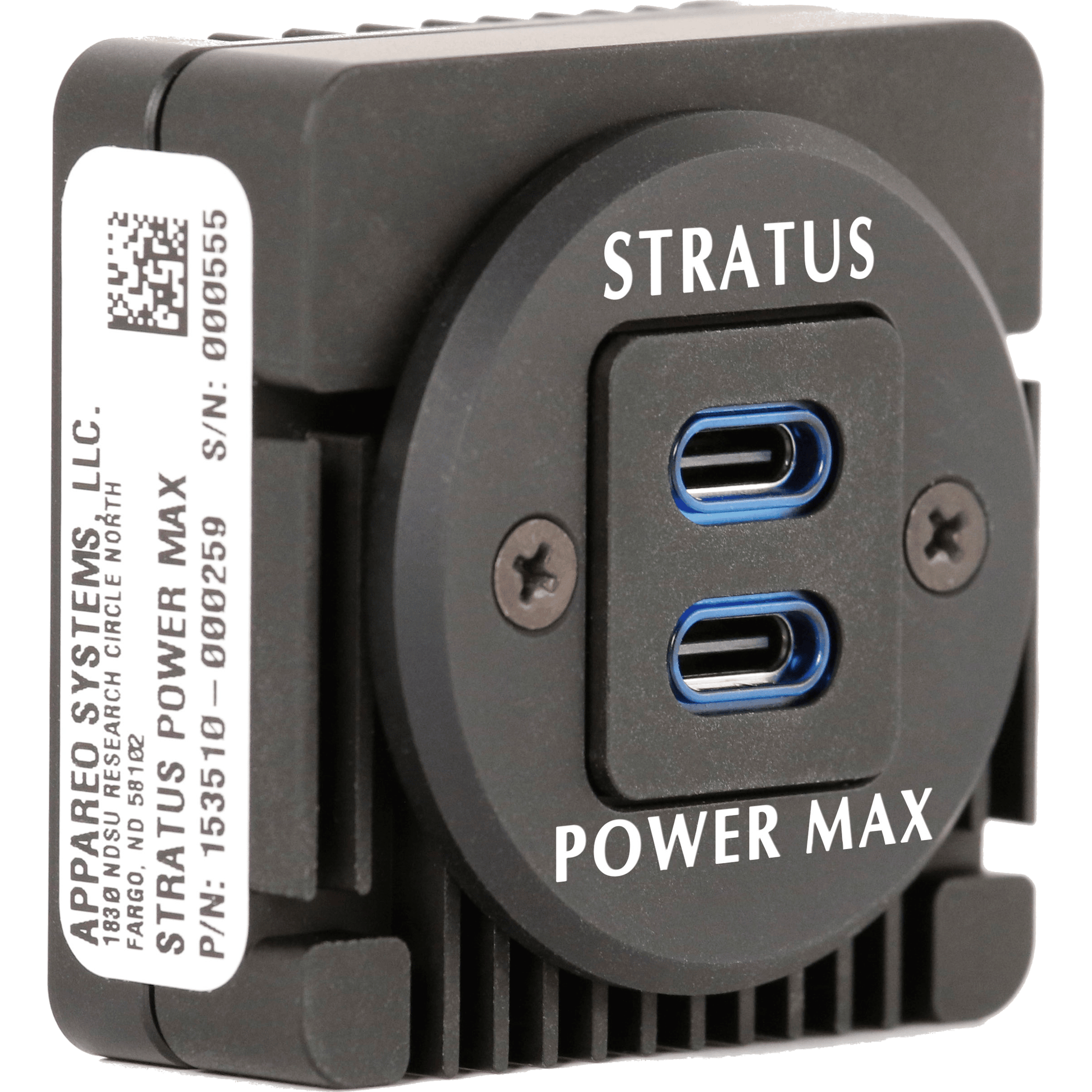 Appareo Power Stratus Power Max Dual USB-C Aircraft Charger (60W)