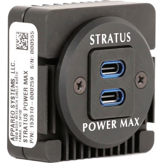 Appareo Power Stratus Power Max Dual USB-C Aircraft Charger (60W)