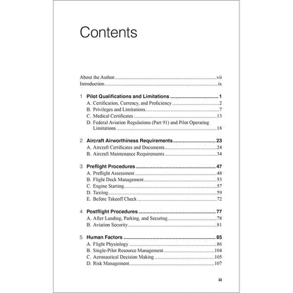 ASA Private Pilot ASA Private Pilot Oral Exam Guide 14th Edition: Ace Your Checkride