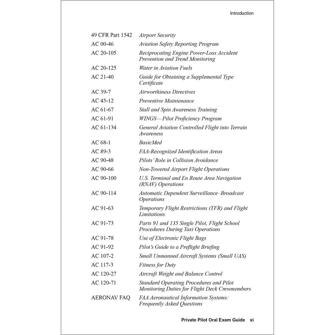 ASA Private Pilot Oral Exam Guide: FAA-Referenced Answers