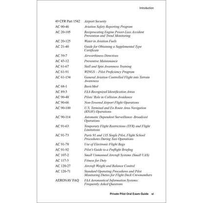 ASA Private Pilot ASA Private Pilot Oral Exam Guide 14th Edition: Ace Your Checkride