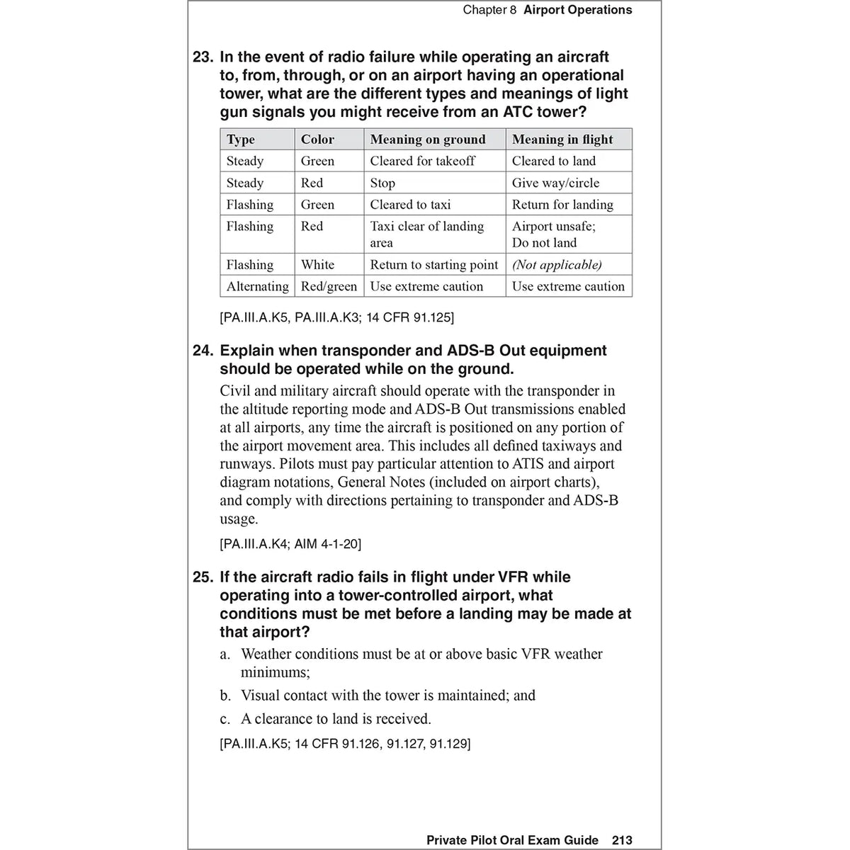 ASA Private Pilot ASA Private Pilot Oral Exam Guide (15th Edition): Ace Your Checkride