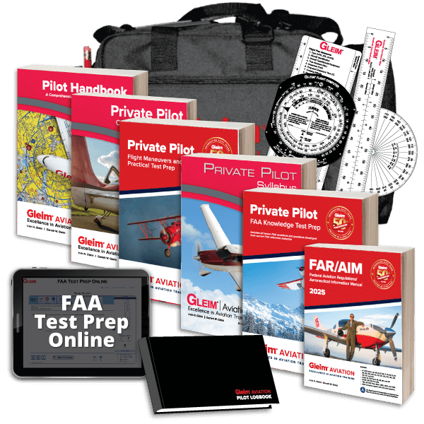 Gleim Private Pilot Gleim 2026 Private Pilot Kit with Online Test Prep
