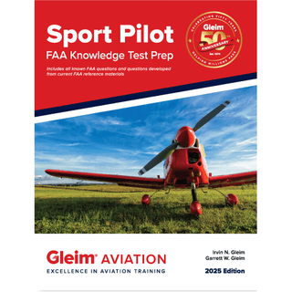 Gleim 2026 Preparatório para o Teste de Conhecimento FAA de Piloto Esportivo
