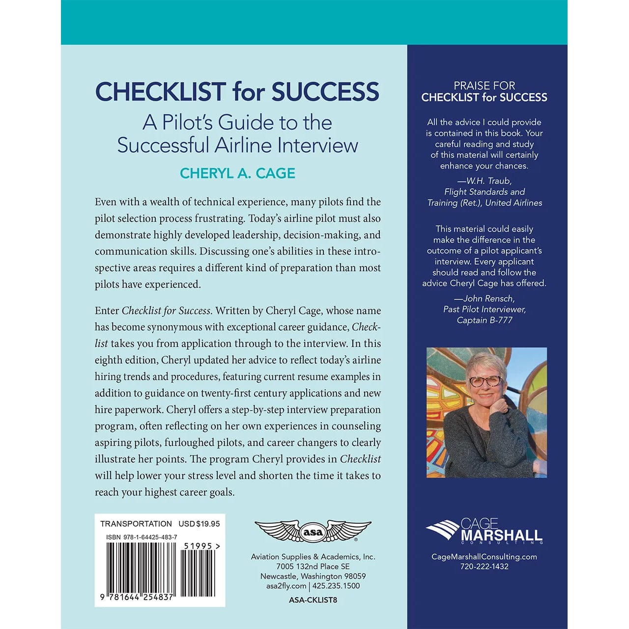 ASA Professional Pilot ASA Checklist for Success: A Pilot's Guide to the Successful Airline Interview