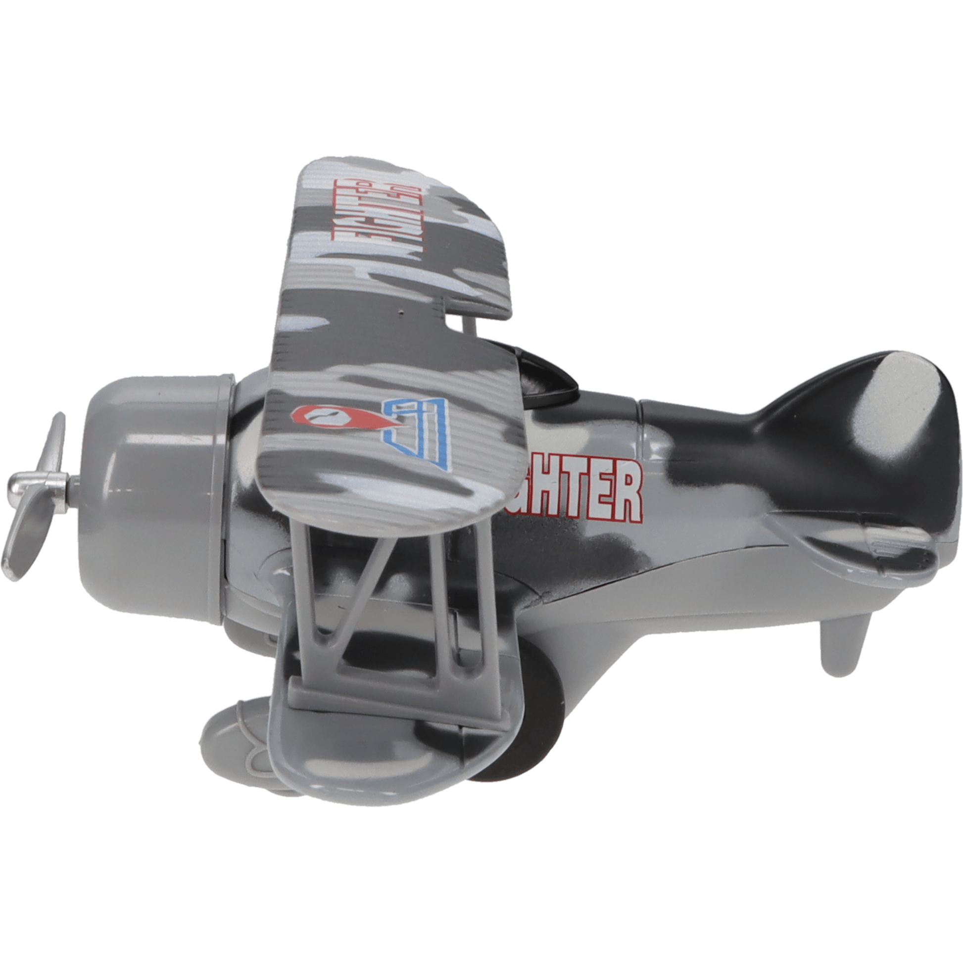 Fun Stuff Inc. Pull Back Planes 5" Combat Air Classic Pullback Toy (1 Piece. Assorted Styles)