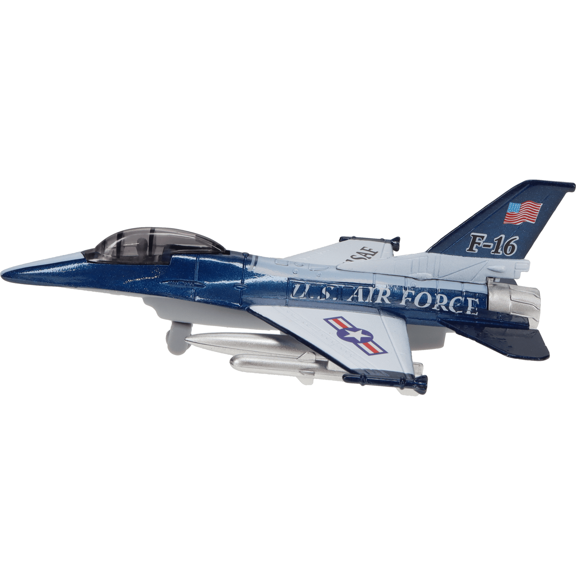 Toysmith Pull Back Planes Toysmith Rollin' Fliers Diecast Airplane (1 Piece. Assorted Styles)