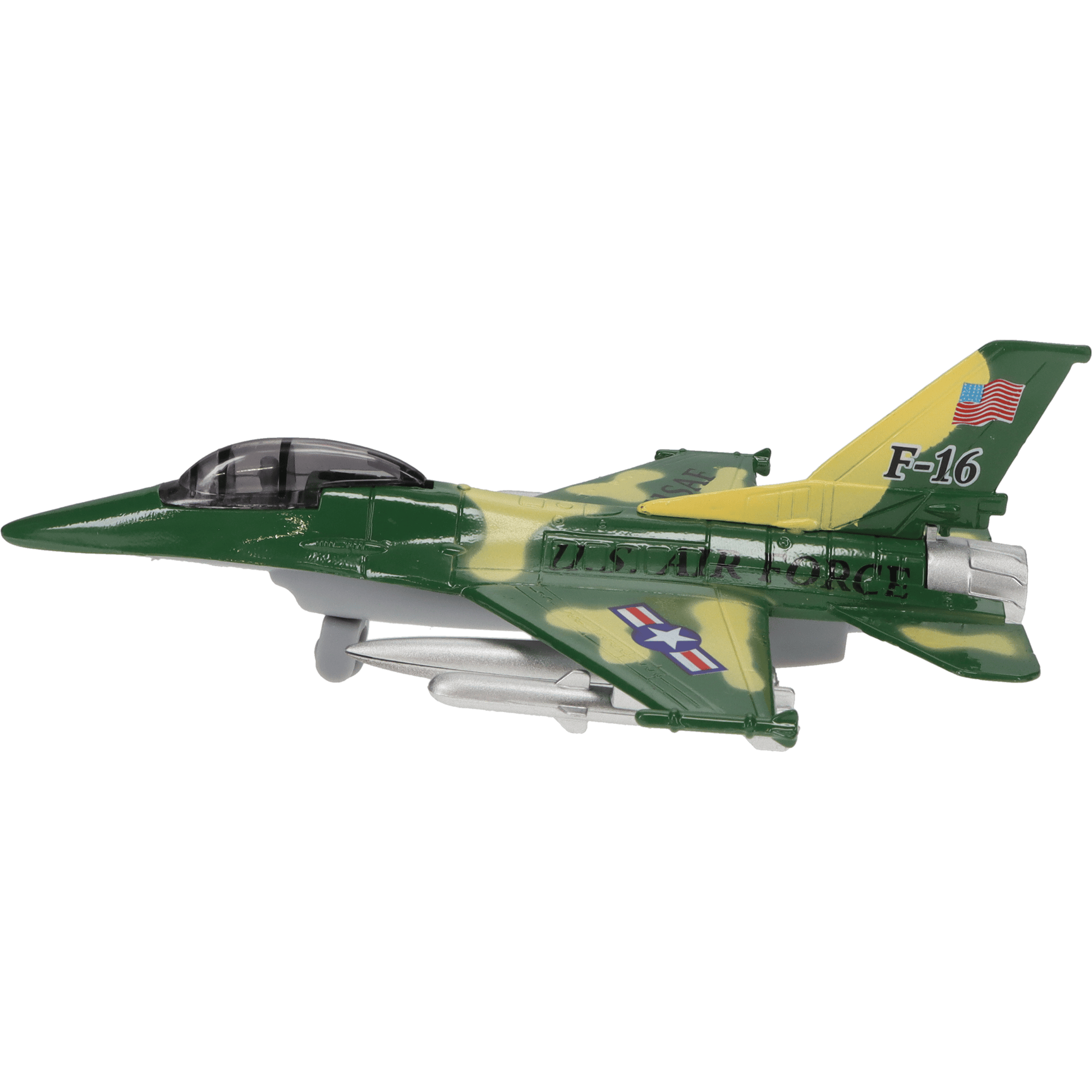 Toysmith Pull Back Planes Toysmith Rollin' Fliers Diecast Airplane (1 Piece. Assorted Styles)