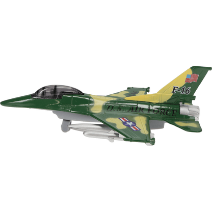 Toysmith Pull Back Planes Toysmith Rollin' Fliers Diecast Airplane (1 Piece. Assorted Styles)