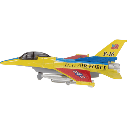 Toysmith Pull Back Planes Toysmith Rollin' Fliers Diecast Airplane (1 Piece. Assorted Styles)