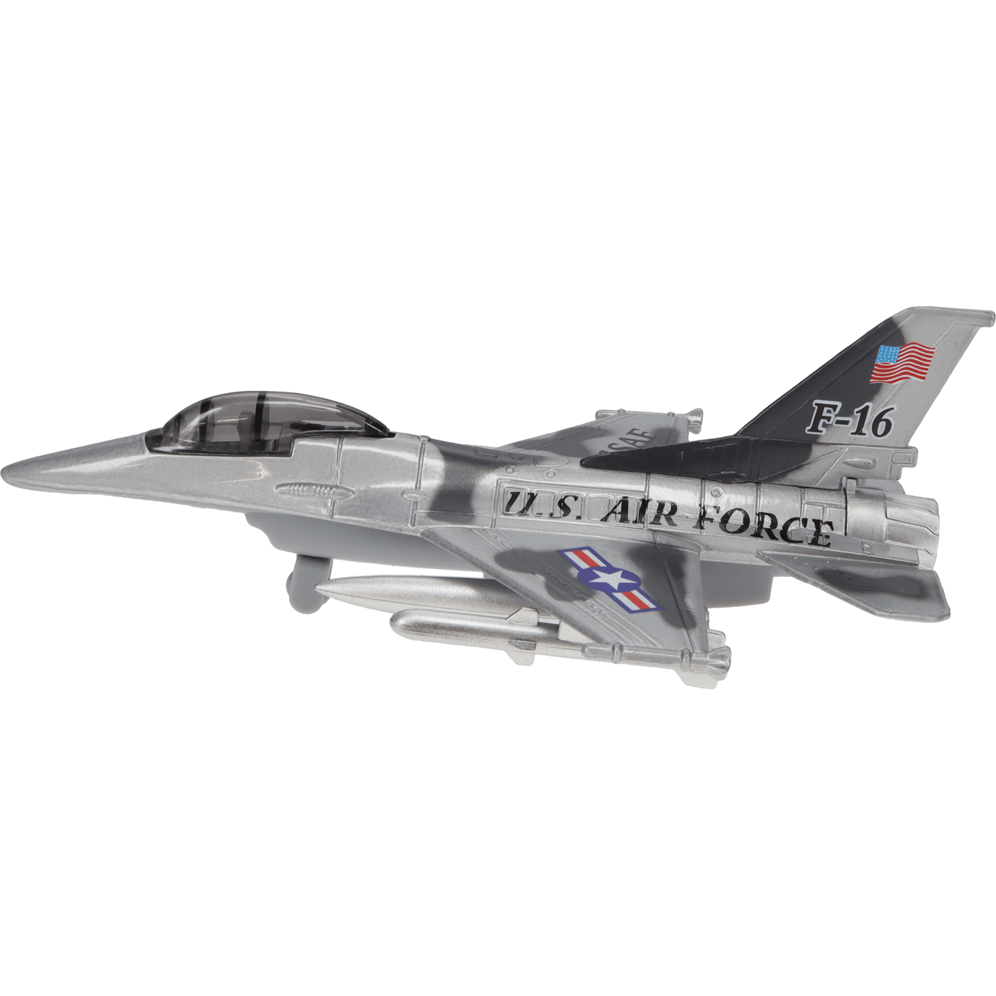 Toysmith Pull Back Planes Toysmith Rollin' Fliers Diecast Airplane (1 Piece. Assorted Styles)