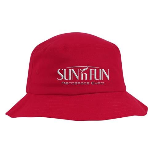 SUN 'n FUN Red SUN 'n FUN Bucket Hat